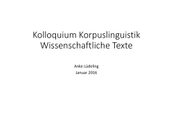Folien - Institut für deutsche Sprache und Linguistik