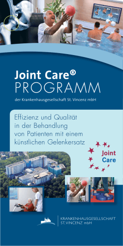 Joint Care Programm 2015