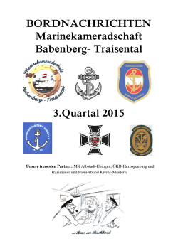 Bordnachrichten 3. Quartal 2015 - Österreichischer Marineverband