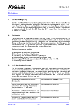 StB 99bis Nr. 1 01.01.2016 - 1 - Kantonales Steueramt St.Gallen