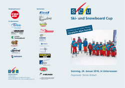 Ausschreibung - Skiclub Ulisbach