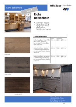 Eiche Balkenholz 1 MB