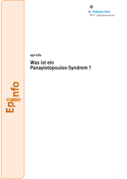 Was ist ein Panayiotopoulos-Syndrom