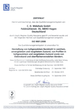DIN EN ISO 9001:2008 f&uuml;r Hagen, Plettenberg