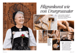 Im Atelier Geissb&uuml;hler in Konolfingen BE wird die seltene Kunst des