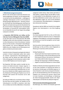 Newsletter 2015,4
