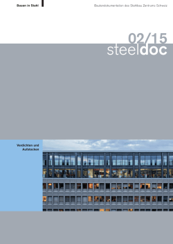 Verdichten und Aufstocken - SZS Stahlbau Zentrum Schweiz
