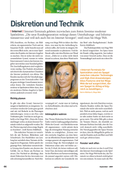 Diskretion und Technik