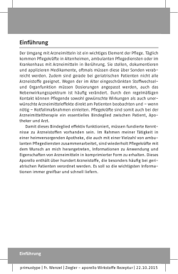 Einführung - Deutscher Apotheker Verlag
