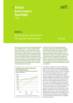 Global Governance Spotlight