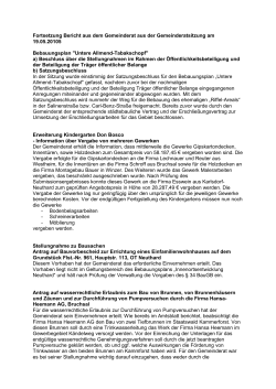 Fortsetzung Bericht 19.05.2015 Teil 2 - Karlsdorf