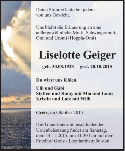 Liselotte Geiger
