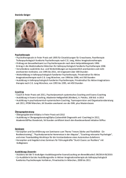 hier - Daniela Geiger