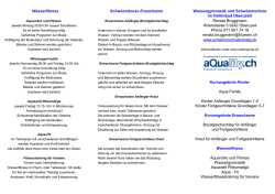 Flyer - Schwimmschule Renata