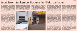 Jetzt Strom tanken bei Bockstahler Elektroanlagen