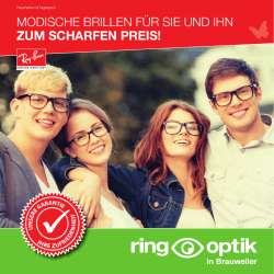 Infos - Ring Optik in Brauweiler