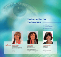 Holomantische Heilweisen