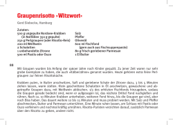 Einige Rezepte aus dem Buch - Bauer
