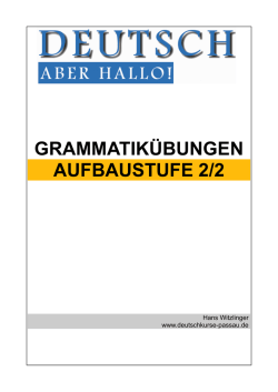 grammatik&uuml;bungen aufbaustufe 2/2