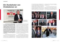 Ein Dunkelroter von Kindesbeinen an