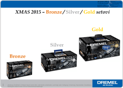 XMAS 2015 – Bronze / Silver / Gold setovi Bronze Silver