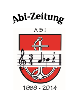 AbizeitungKirbe 2014 - Musikverein Kleiningersheim
