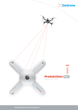 Produktliste - bei UAV International