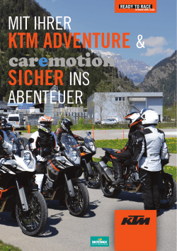 KTM ADVENTURE & SICHER INS