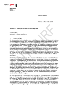 Bericht und Antrag