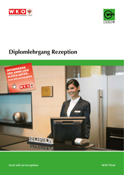 Diplomlehrgang Rezeption