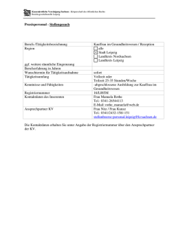 Kauffrau im Gesundheitswesen/Rezeption
