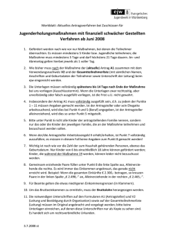 Jugenderholungsma&szlig;nahmen mit finanziell schw&auml;cher Gestellten