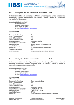 LV-Text Hochwasserschutztor/t&uuml;re