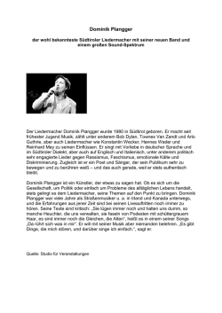 Dominik Plangger - Bad Staffelstein