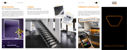 Intelligente Lichtsteuerung Treppen Sch&ouml;n und sicher