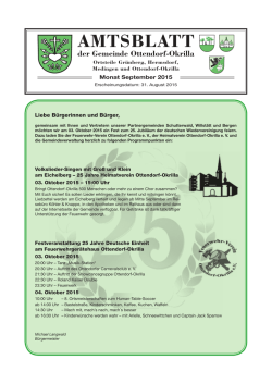 AmtsblAtt - Gemeinde Ottendorf