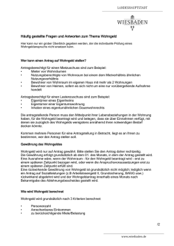 H&auml;ufig gestellte Fragen und Antworten zum Thema