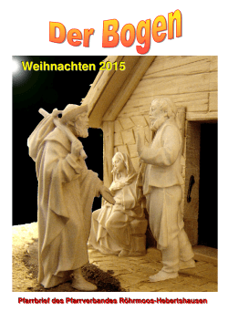 Weihnachten 2015 - Erzbistum München und Freising