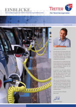 Ausgabe Herbst 2015. - Tretter Versicherungsmakler GmbH