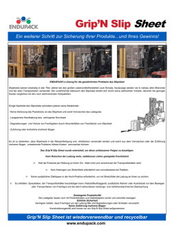 Grip`n Slip Sheet Allemand