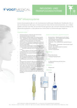 Infusionssysteme