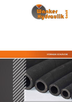 hydraulik-schläuche - Wanker Hydraulik GmbH Vomperbach