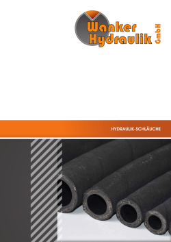 hydraulik-schl&auml;uche - Wanker Hydraulik GmbH Vomperbach