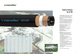 Pipeline-Schlauch Typ 46 HW