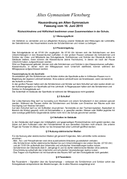 Hausordnung 2015-06 neu