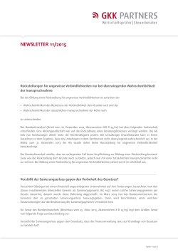 Mandanten-Informationen November 2015 (PDF