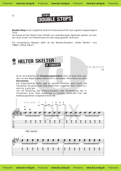 helter skelter elter skelter double stops