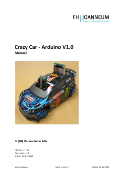 Crazy Car - Arduino V1.0
