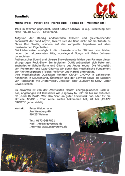 Bandinfo - CRAZY CROWD