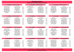Spielplan - Billardliga Pirmasens
